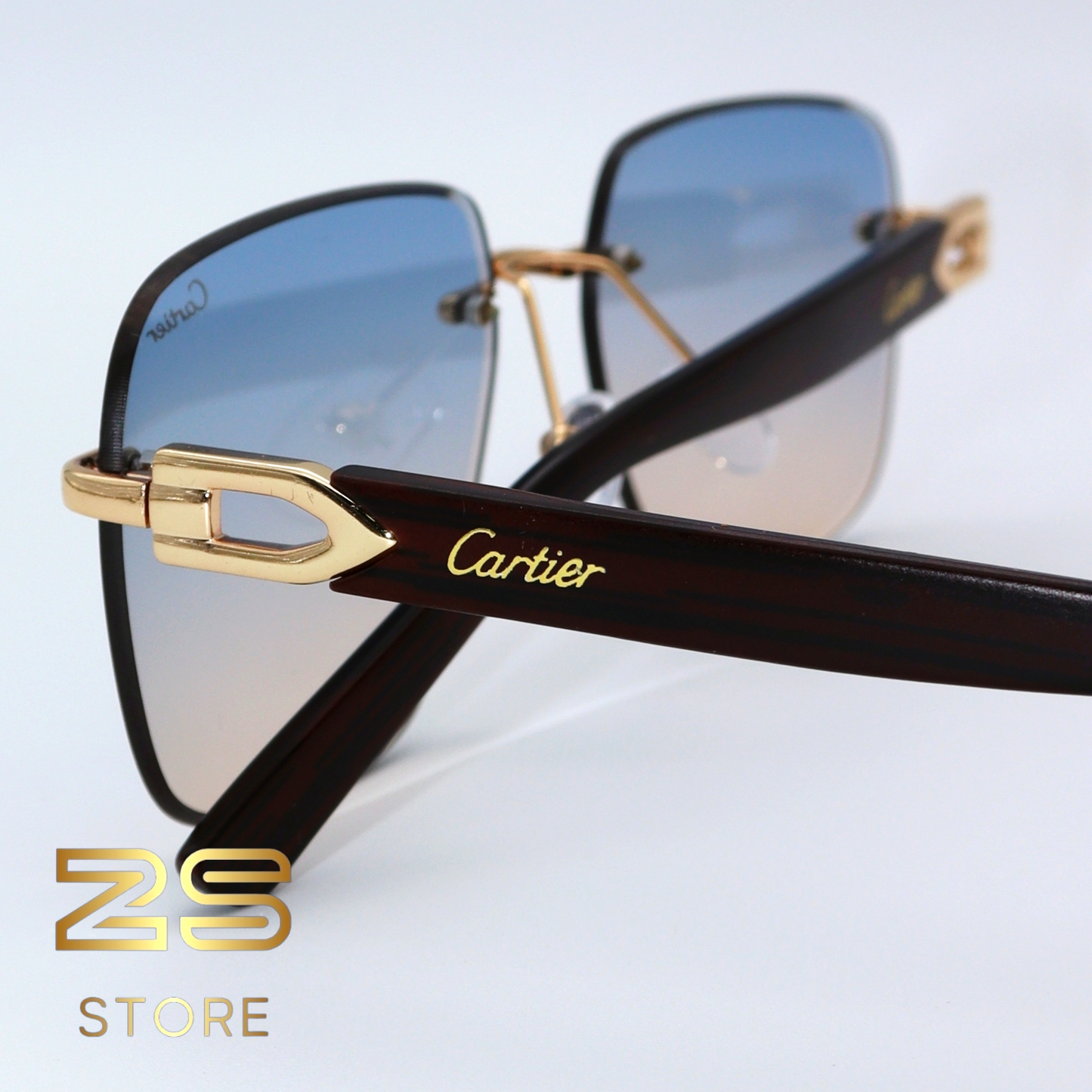 Cartier - 2250 Bleue Dégradée