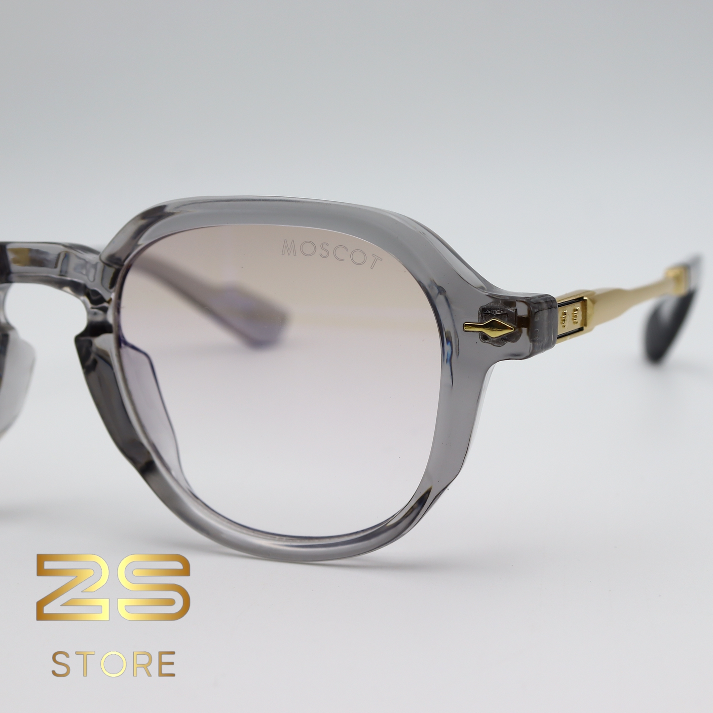 MOSCOT - 8504 Gris Reflet Bleu