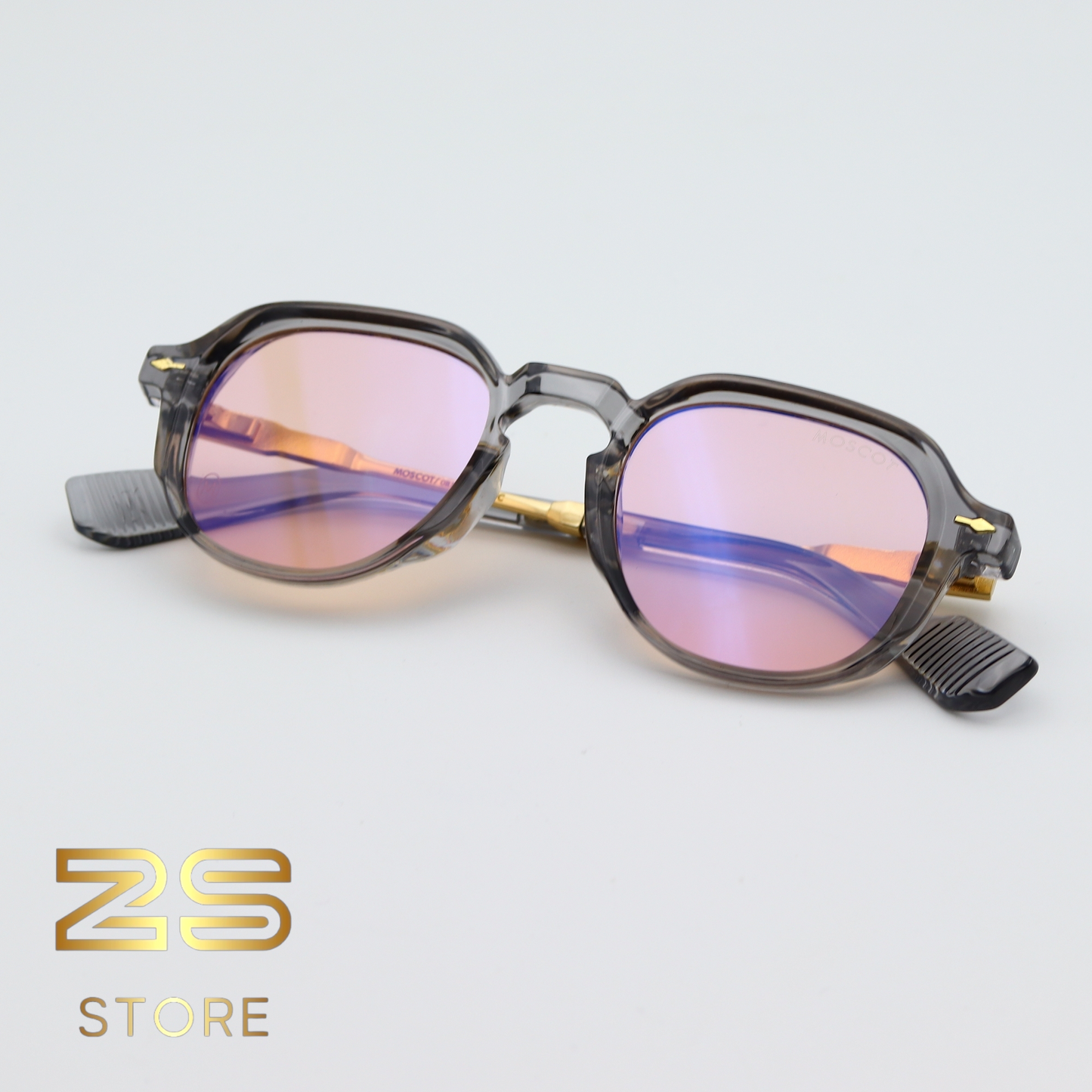 MOSCOT - 8504 Gris Reflet Rosé