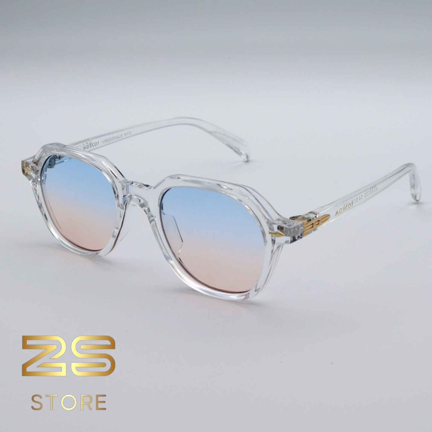 MOSCOT - ZS98100 Bleu Rose Dégradée