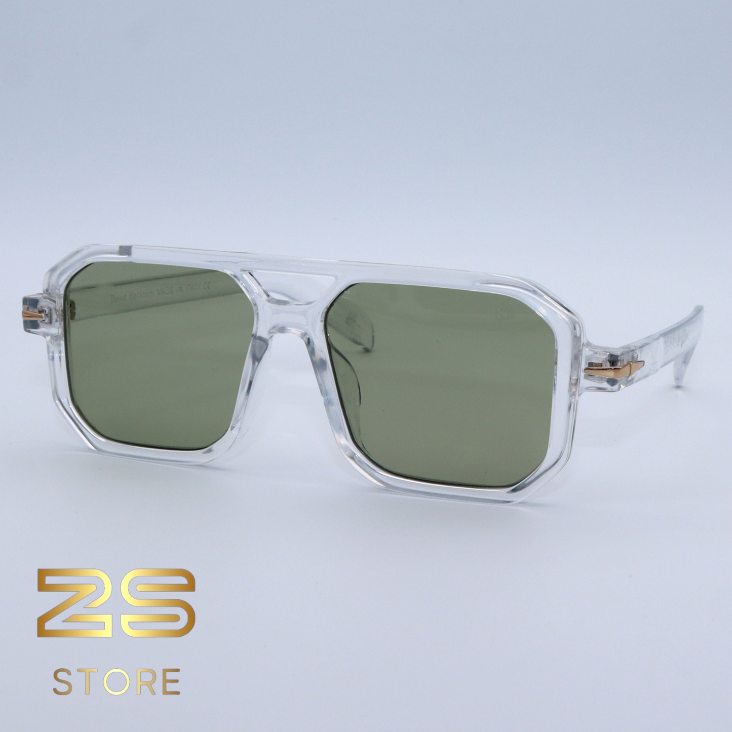 David Beckham - DB1106 Vert Transparent