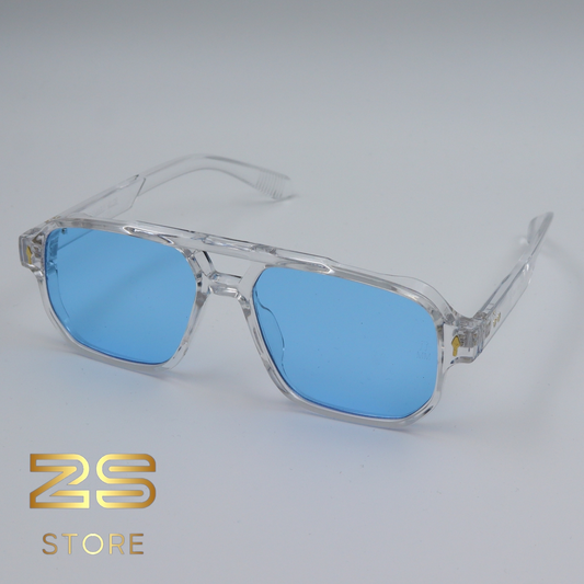 JACQUES MARIE MAGE - W6061 bleu Ciel Transparent