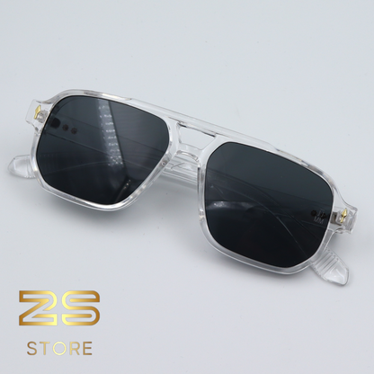 JACQUES MARIE MAGE - W6061 Noire Transparente