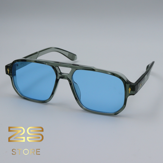 JACQUES MARIE MAGE - W6061 bleu Ciel Vert