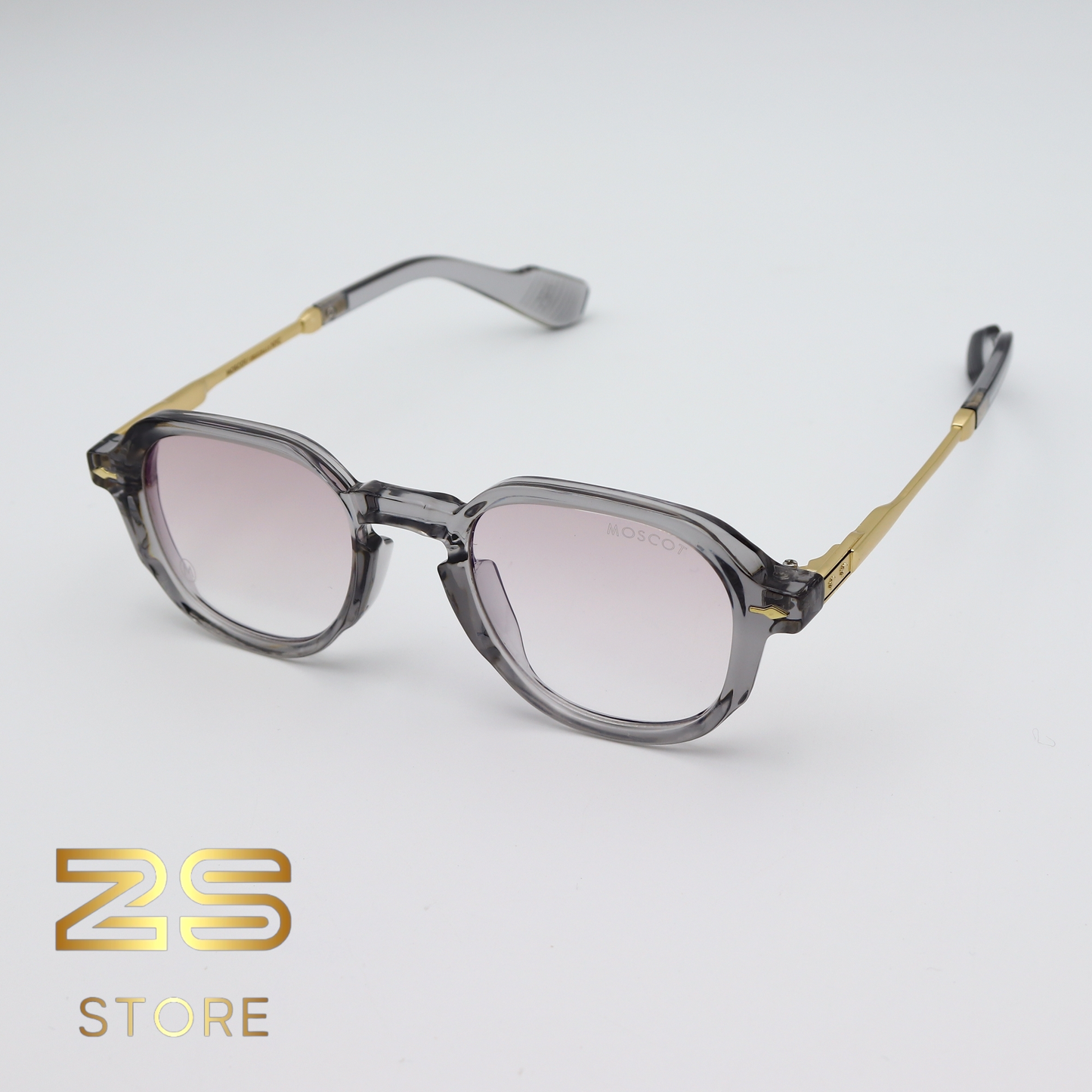 MOSCOT - 8504 Gris Reflet Bleu