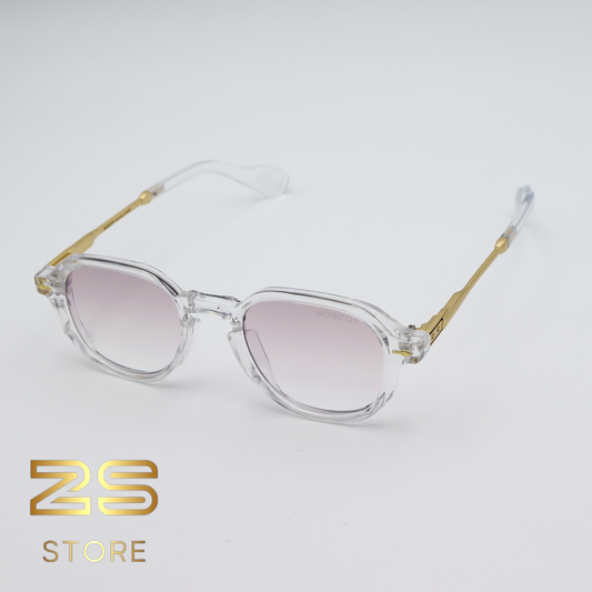 MOSCOT - 8504 Transparent Reflet Bleue