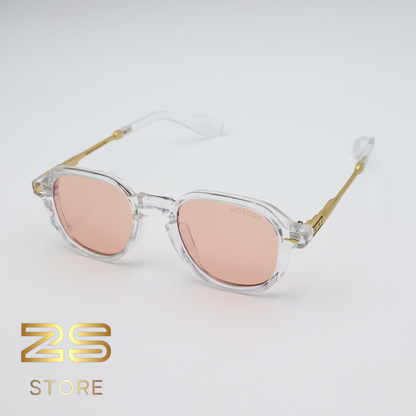 MOSCOT - 8504 Transparent Reflet Rosé