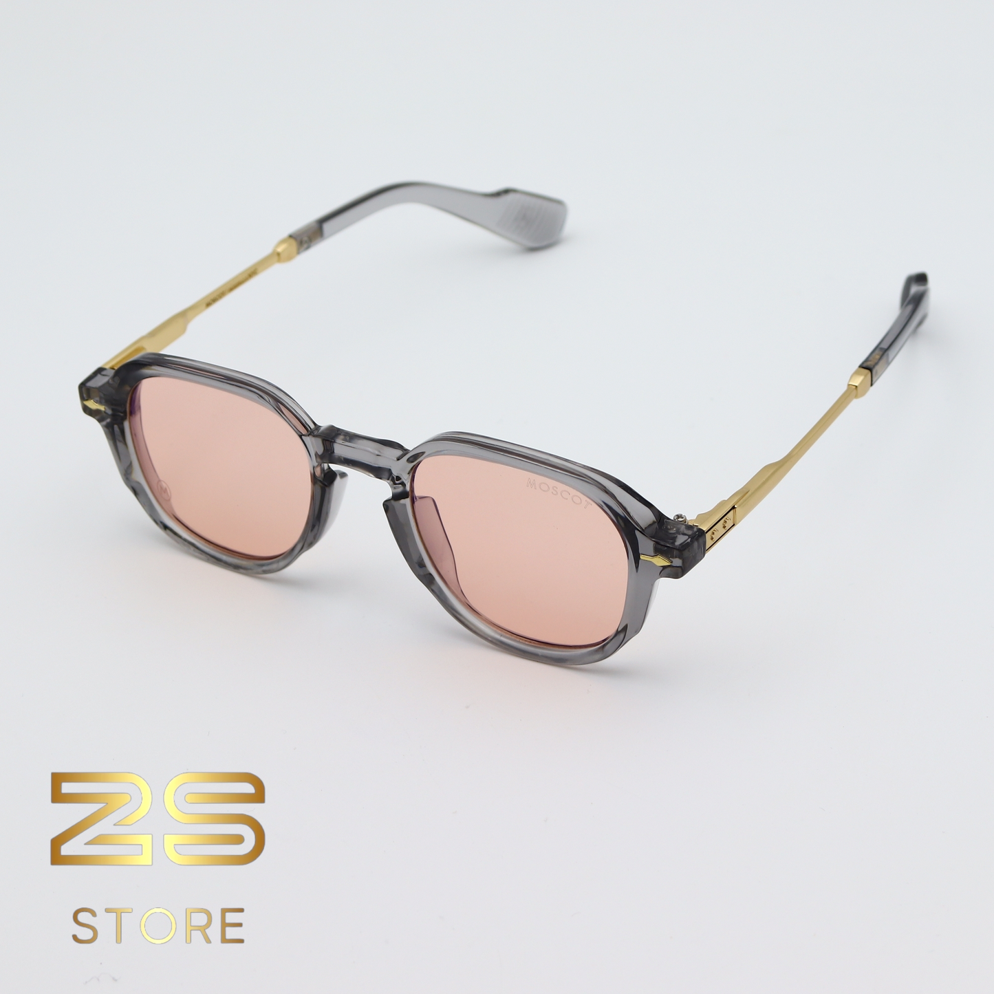 MOSCOT - 8504 Gris Reflet Rosé