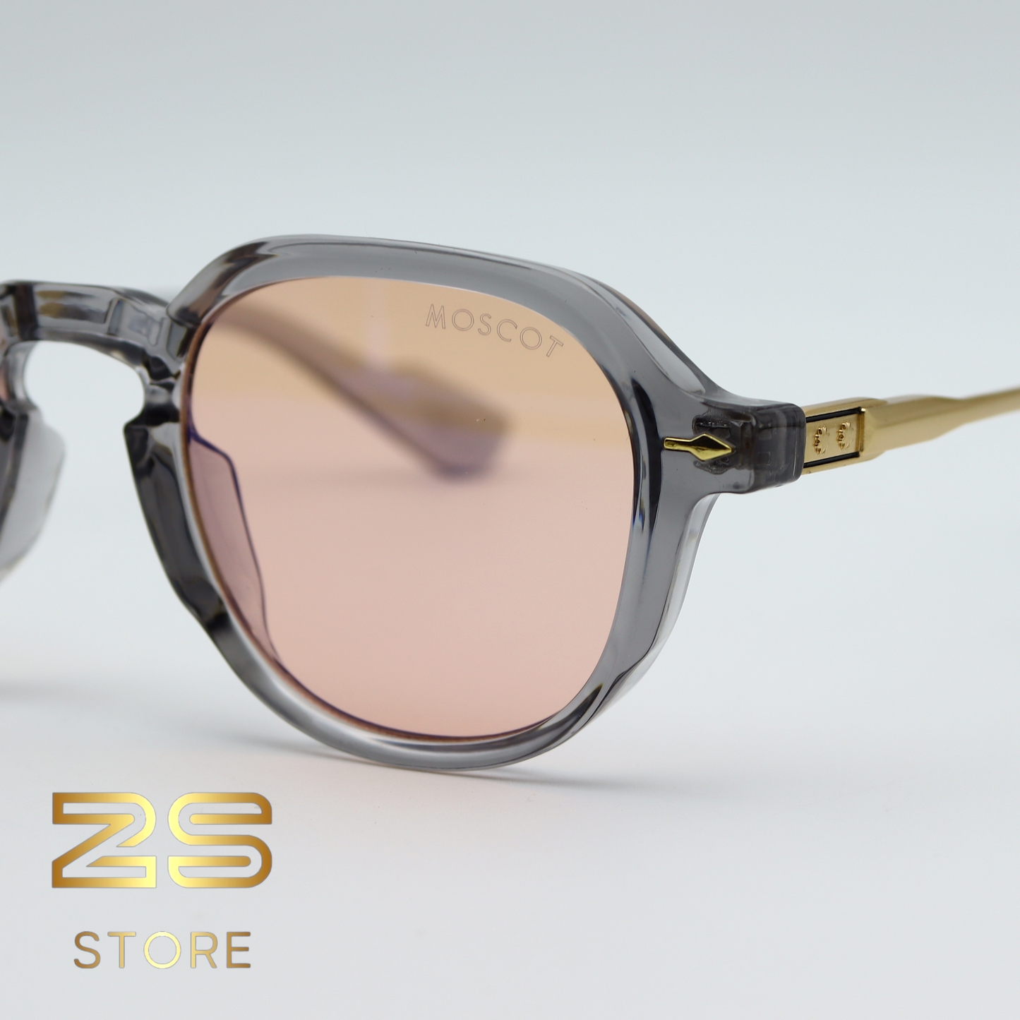 MOSCOT - 8504 Gris Reflet Rosé