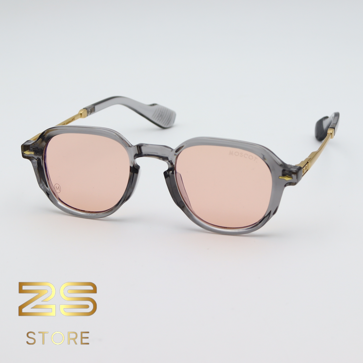 MOSCOT - 8504 Gris Reflet Rosé
